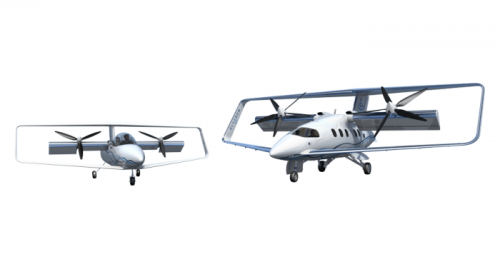 Converticopter无人机亮相：搭接翼设计