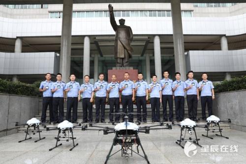 "空中交警"上线 湖南13名交警取得民用无人机驾驶员合格证