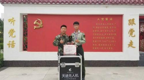 天途航空M8FA安防无人机为某省消防队大比武赢得荣誉！