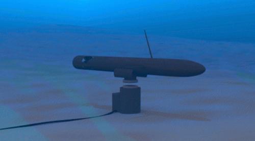 美海军研水中无人机无线充电座不断续航深入敌军海域