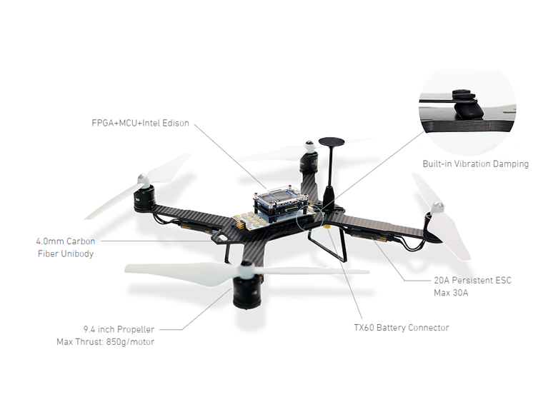 硅步科学仪器 PICA 科研型无人机_无人机网(www.youuav.com) 硅步科学仪器 PICA 科研型无人机_无人机网(www.youuav.com)