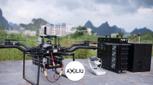 系留航空Axiliu：首家发布与大疆DJI 经纬M600PRO​配套的系留电源套件