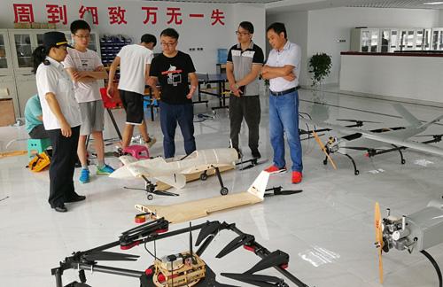 北京门头沟区质监局对无人机研发企业开展执法检查