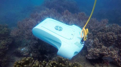 与鱼同游 5 小时 BlueWater 1 水下无人机强光海底探险