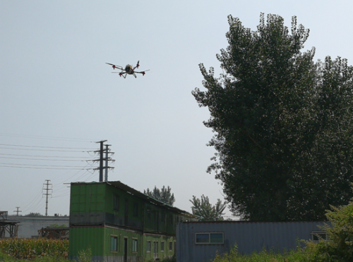 邹平高新办：小小无人机 肩负大任务