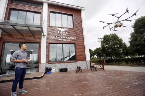 无人机+虚拟现实!探营国内首个无人机试飞基地