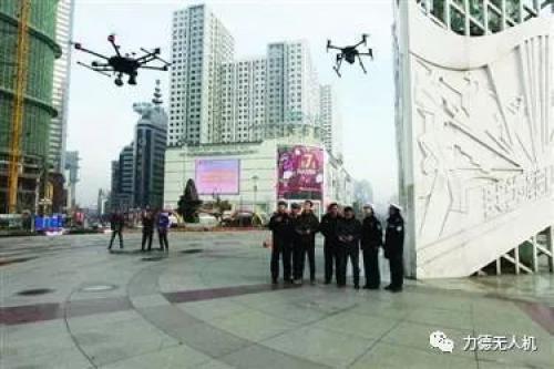 力德航空助力鞍山交管局，无人机“交警”正式上岗！