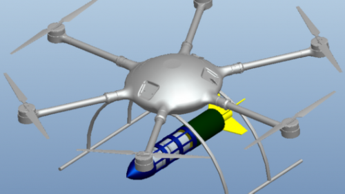 高层建筑救火怎么破？“无人机＋导弹”可以充当“灭火神兵”！