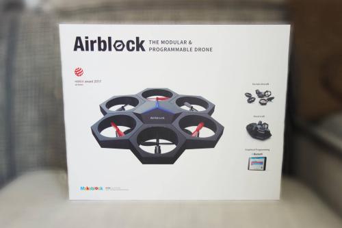 海陆空全能型！Makeblock Airblock 模块化可编程遥控无人机！