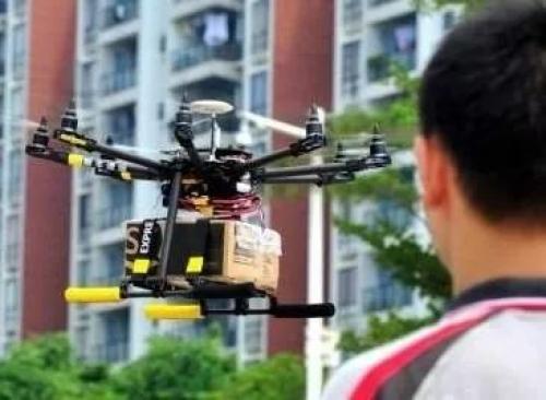亲，双十一订单已发货！ 咱“天津大脑”的无人机“快递小哥”在路上