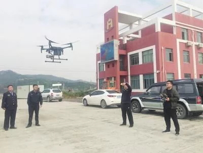 临海3架“无人机”助力渔政执法