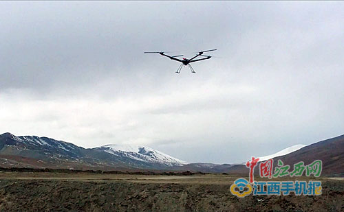 海拔4600米 江西造无人机翱翔青藏高原