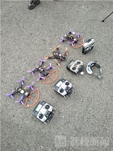 航模“空战” 带你体验“第一视角飞行”