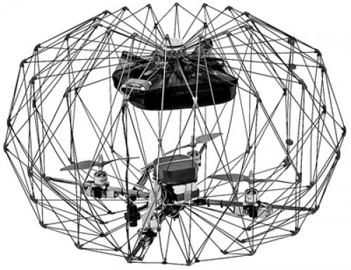 无人机折叠笼 让飞行更安全