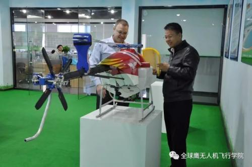 欢迎以色列Sky-Hopperpro公司运营总监Rony先生到访全球鹰无人机总部