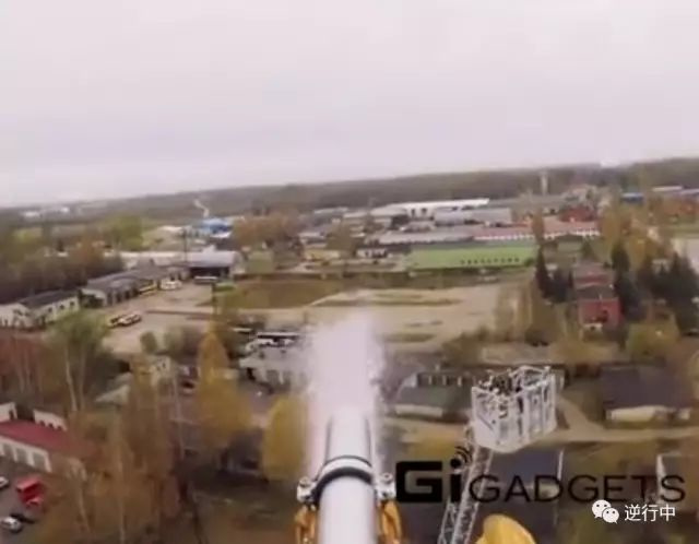 黑科技！空中灭火消防无人机，水带提升高度超普通云梯消防车！