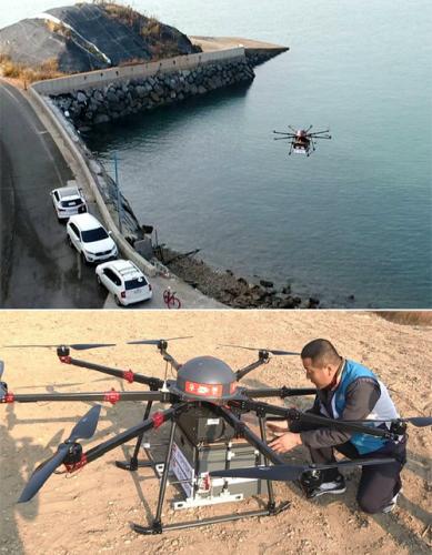 韩国首例无人机配送成功 未来会实现商业化