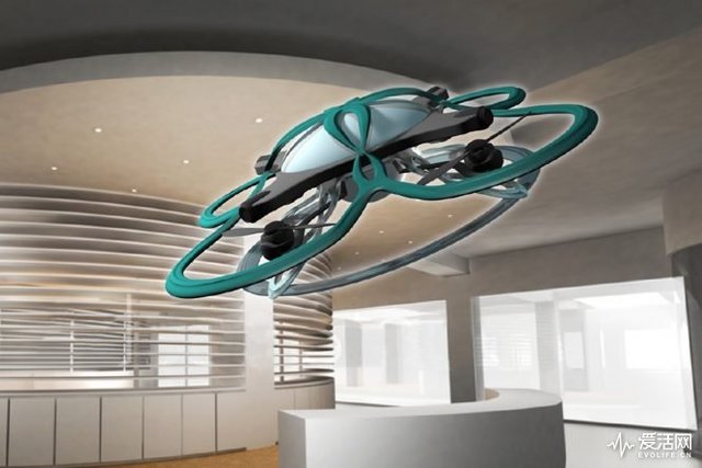 别想赖在公司 无人机监工会赶你下班