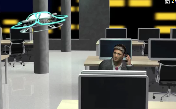 并不奇葩！为防止过劳死，日本开发无人机巡逻办公室驱离加班者