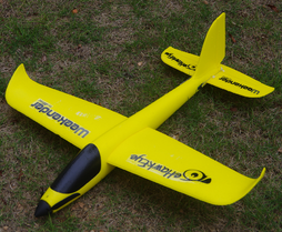 华迈电子模型 雪雁 mini电动滑翔机