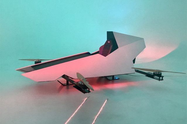 未来不怕堵车 2020年飞着去上班不是梦