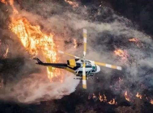 洛杉矶消防局首次使用无人机应对山火