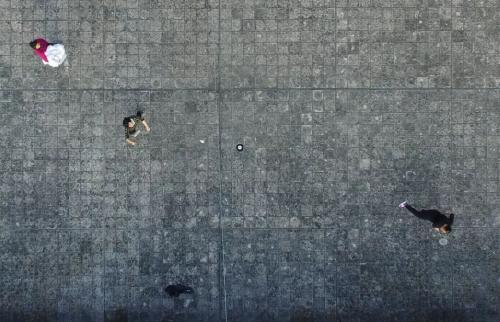 从事这份工作，让他得以用记录的利器航拍东莞