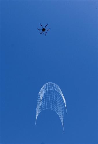 浙江台州警方：“空中机器人”解决警力的实际困难