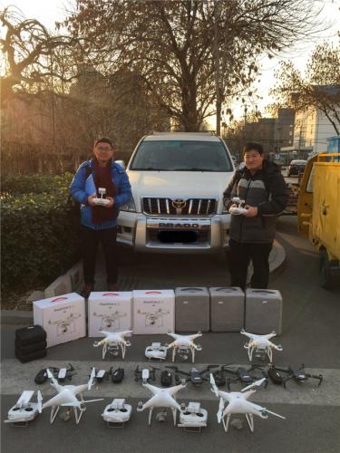 中心圆满完成无人驾驶航空器飞行距离验证测试任务