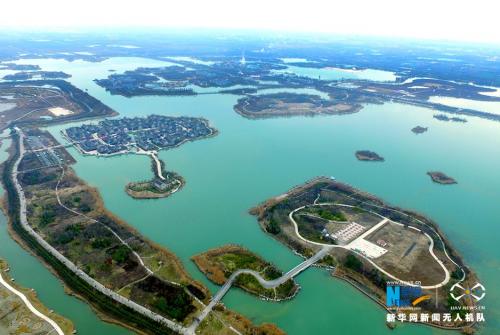 无人机之旅|航拍徐州潘安湖 青砖黛瓦清水留影