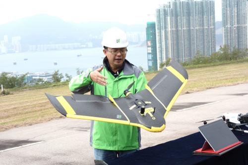 地署无人机测量 快传统三倍