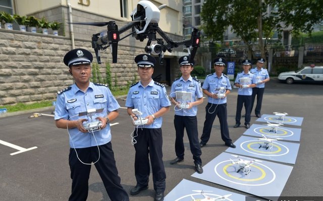 警方组建首支警务无人机分队