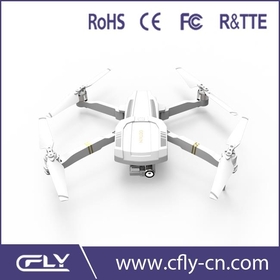 凯飞智能 C-FLY获取与高清摄像机的白色遥控Quadcopter无人机