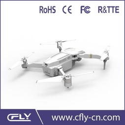 凯飞智能 C-FLY获取与高清摄像机的白色遥控Quadcopter无人机