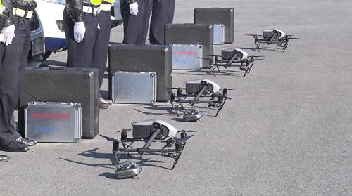 厉害了！绍兴交警启用无人机航拍勘查现场 比交警还快