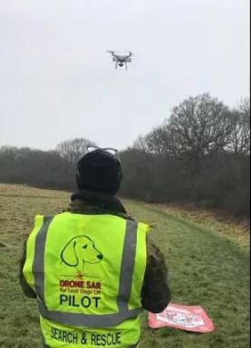 睡森林、雇无人机、闻便便 为了寻找爱犬这哥们也是拼了