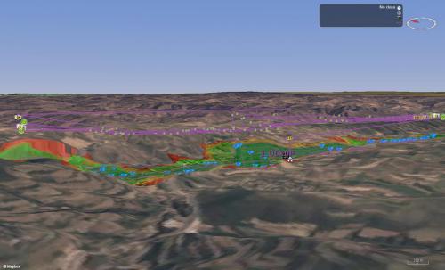 天狼星无人机免像控技术在河道整治中的应用