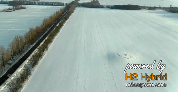 极寒下混动无人机北欧30公里巡检