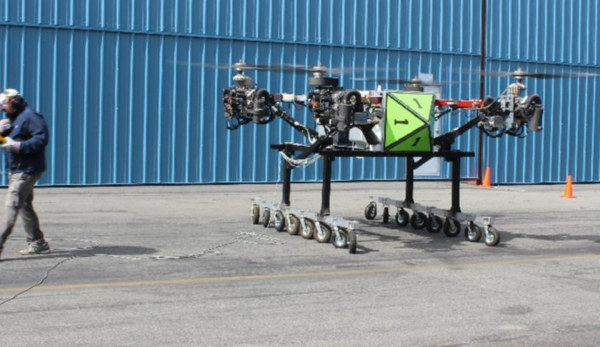 在AT运输车多转子“空中汽车”