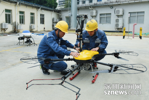 首款激光无人机助力深圳供电局 将节省16倍工时
