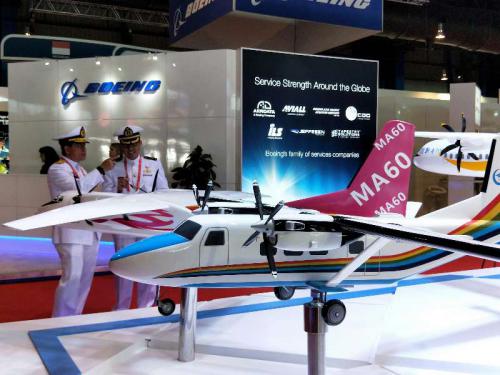 中国航空工业开年首场大秀 新一代国产航空产品亮相新加坡航展