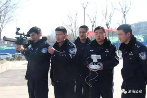 无人机“黑飞”屡禁不止，济南特警鹰眼小组学习电磁枪反制