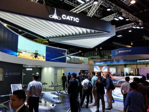 航空工业开年首场大秀 新一代国产航空产品亮相新加坡航展