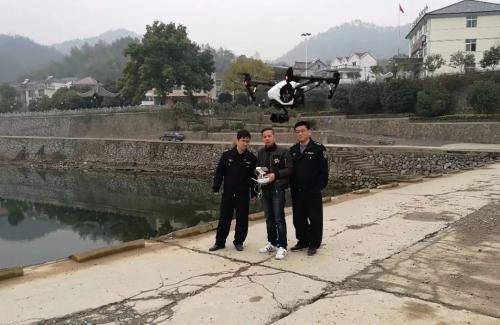 “天眼”航拍！桐庐用无人机让污染无处藏身