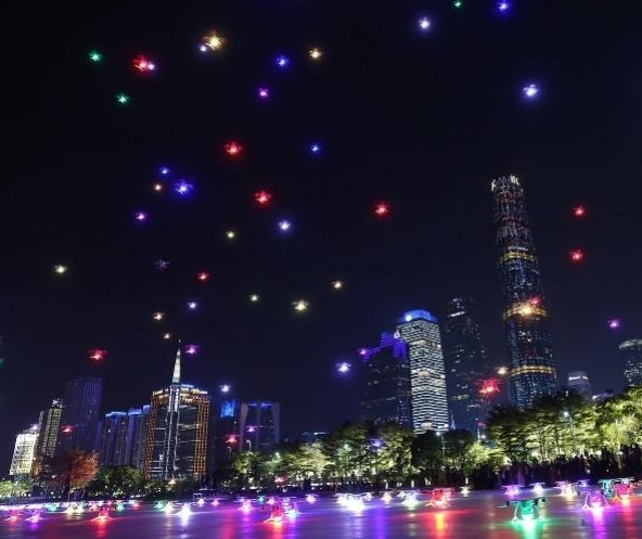 300架无人机春节升空！广东再次惊艳世界，这飞天背景有多牛？