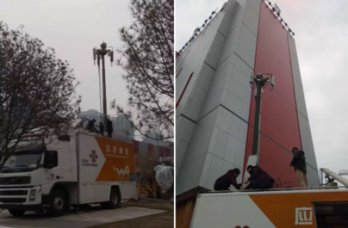 西安联通再次鼎立护航高新无人机飞行表演