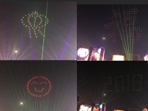 500架无人机炫舞高新 “硬科技”闪耀“西安年”