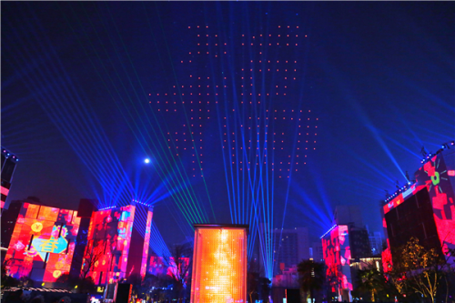 500架无人机西安科技秀背后的秘密——无人机与物联网的结合