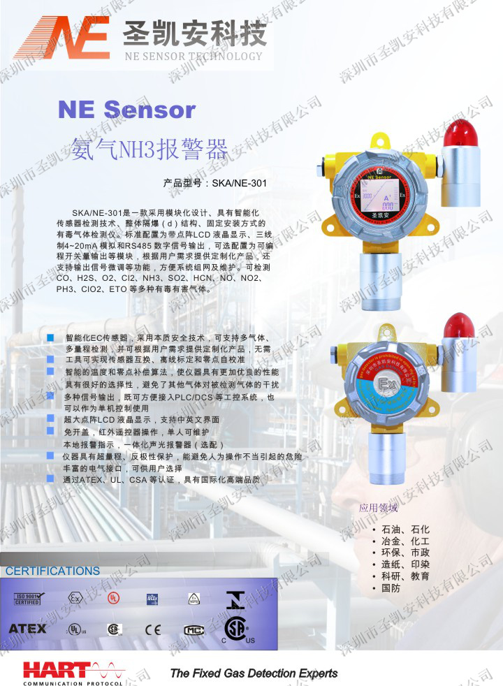 过氧化氢H2O2气体检测设备