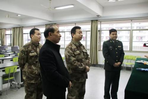 临安区委常委、人武部政委徐晔一行莅临同创考察